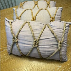 Set of 3 Nautical Cushions